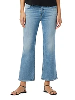 Rosie High-Rise Wide-Leg Ankle Jeans