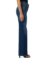 Petite Rosie High-Rise Wide-Leg Jeans