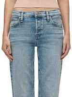 Rosie High-Rise Straight Jeans