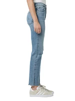 Remi High-Rise Straight Ankle Jeans