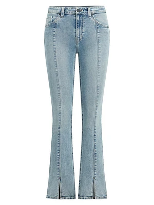 Barbara High-Rise Vent Baby Bootcut Jeans