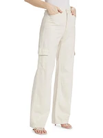 Gatina Cotton-Blend Cargo Pants