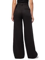 Drawstring Wide-Leg Pants