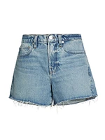 Le Brigette Frayed Denim Shorts