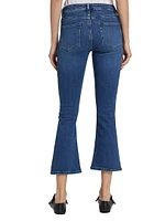 Le Mini Crop Boot-Cut Jeans