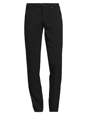 Stretch Five-Pocket Pants