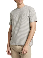 Striped Cotton-Blend T-Shirt