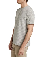 Striped Cotton-Blend T-Shirt