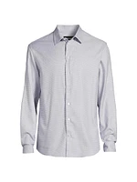 Cotton Button-Front Sportshirt