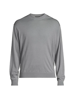 Virgin Wool Crewneck Sweater