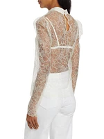 Floral Lace Blouse