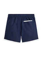 Little Boy's & Scuba Polo Bear Swim Trunks