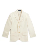 Little Boy's & Linen Suit Jacket