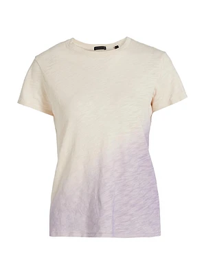 Slub Jersey Dip-Dye T-Shirt