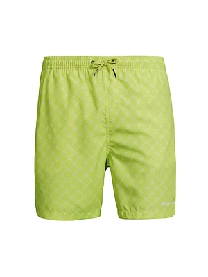 Kato Monogram Swim Shorts