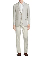 Kei Wool-Blend Two-Button Sport Coat