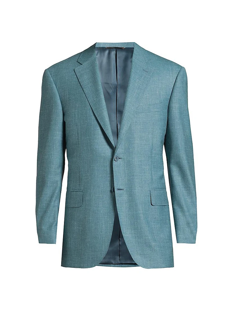 Siena Wool-Blend Two-Button Sport Coat