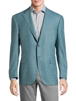 Siena Wool-Blend Two-Button Sport Coat