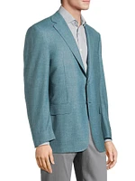 Siena Wool-Blend Two-Button Sport Coat