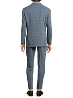 Siena Plaid Wool Single-Breasted Suit