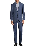 Kei Wool-Blend Single-Breasted Suit