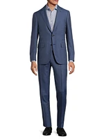 Kei Wool-Blend Single-Breasted Suit