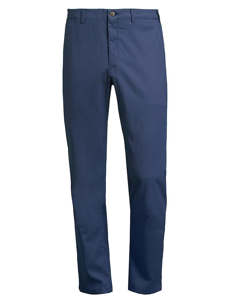 Stretch Flat-Front Trousers