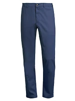 Stretch Flat-Front Trousers