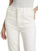 Claudine High-Rise Stretch Flared Jeans