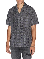 Plus Print Short-Sleeve Shirt