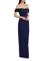 Unify Ra Off-The-Shoulder Gown