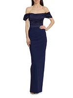 Unify Ra Off-The-Shoulder Gown