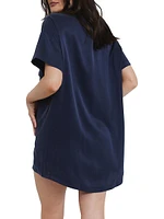 Silk Oversized T-Shirt