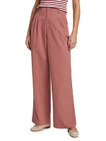 Merano High-Rise Wide-Leg Pants