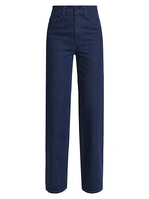 Sasha High-Rise Straight-Leg Jeans