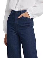 Sasha High-Rise Straight-Leg Jeans