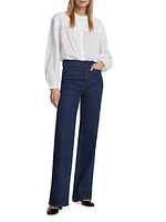 Sasha High-Rise Straight-Leg Jeans