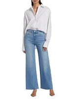 Anessa High-Rise Wide-Leg Jeans