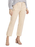 Alexis Stretch-Cotton Crop Pants