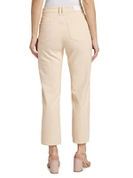 Alexis Stretch-Cotton Crop Pants