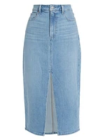 Angela Denim Midi-Skirt