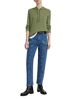 Alexis High-Rise Tapered-Leg Jeans