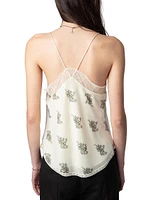 Christy Floral Sequined Camisole