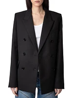 Vaena Double-Breasted Blazer