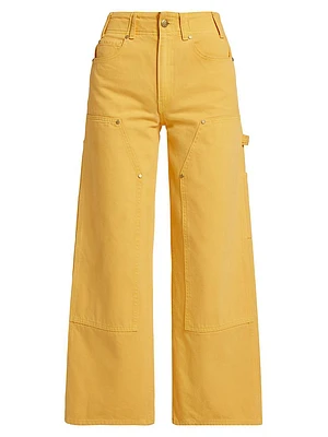 Olympia Wide-Leg Carpenter Jeans