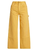 Olympia Wide-Leg Carpenter Jeans