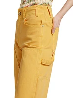 Olympia Wide-Leg Carpenter Jeans