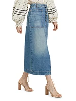 Bea Denim Midi-Pencil-Skirt