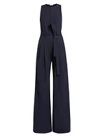 Marin Cotton Wide-Leg Jumpsuit