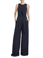 Marin Cotton Wide-Leg Jumpsuit